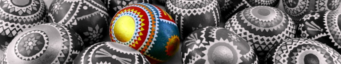 Banner Symbolik Sorbische Ostereier